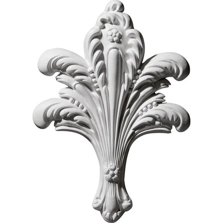 Ekena Millwork 6 1/4"W x 8 3/4"H x 3/4"P Leaf Bundle Onlay ONL06X08X01LF